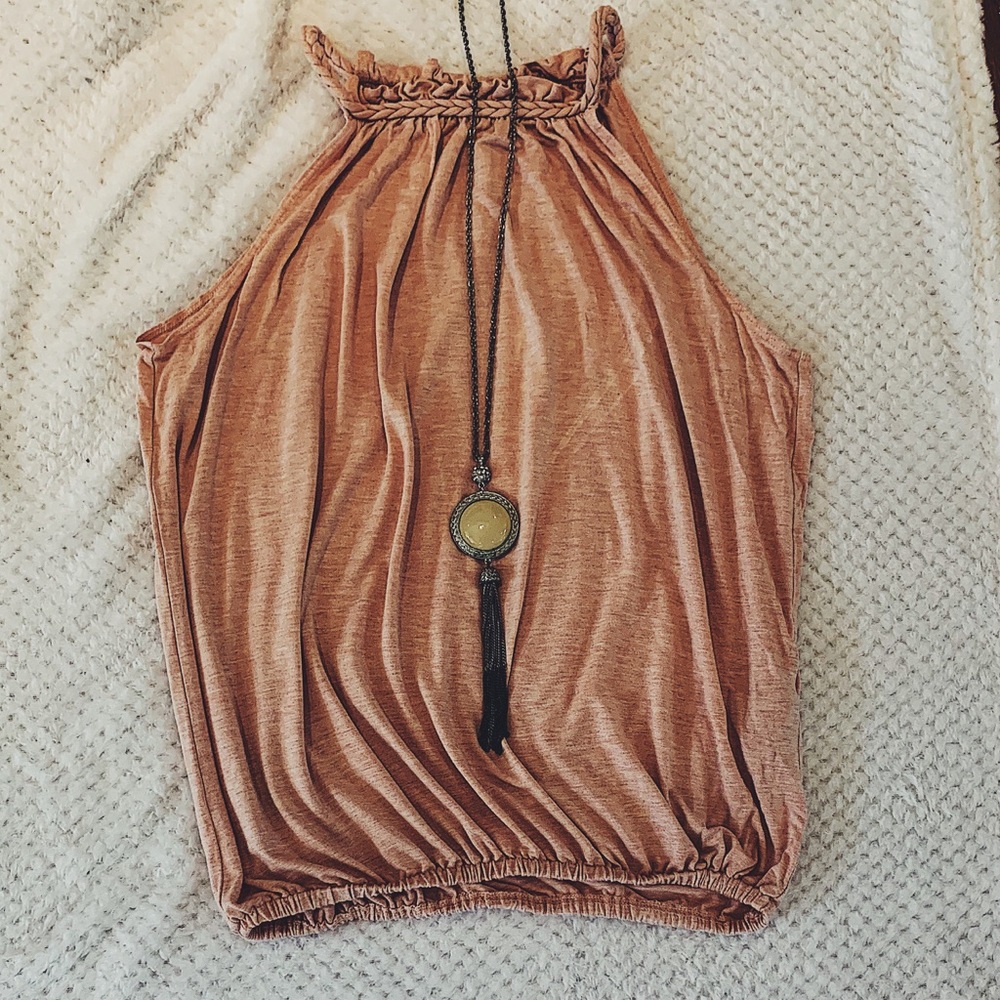 Max Studio Halter Neck Tank Top